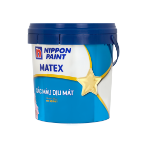 Sơn nội thất Nippon Matex Sắc Màu Dịu Mát 5L